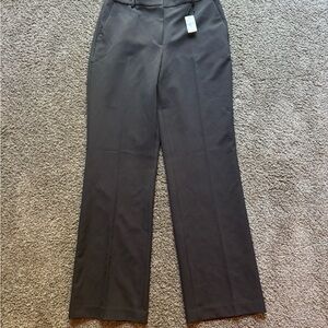 Express High Rise Trouser  Women's Pants black size 10R